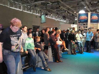 Illustration for article titled Gallery: Gamescom's Sony Hall